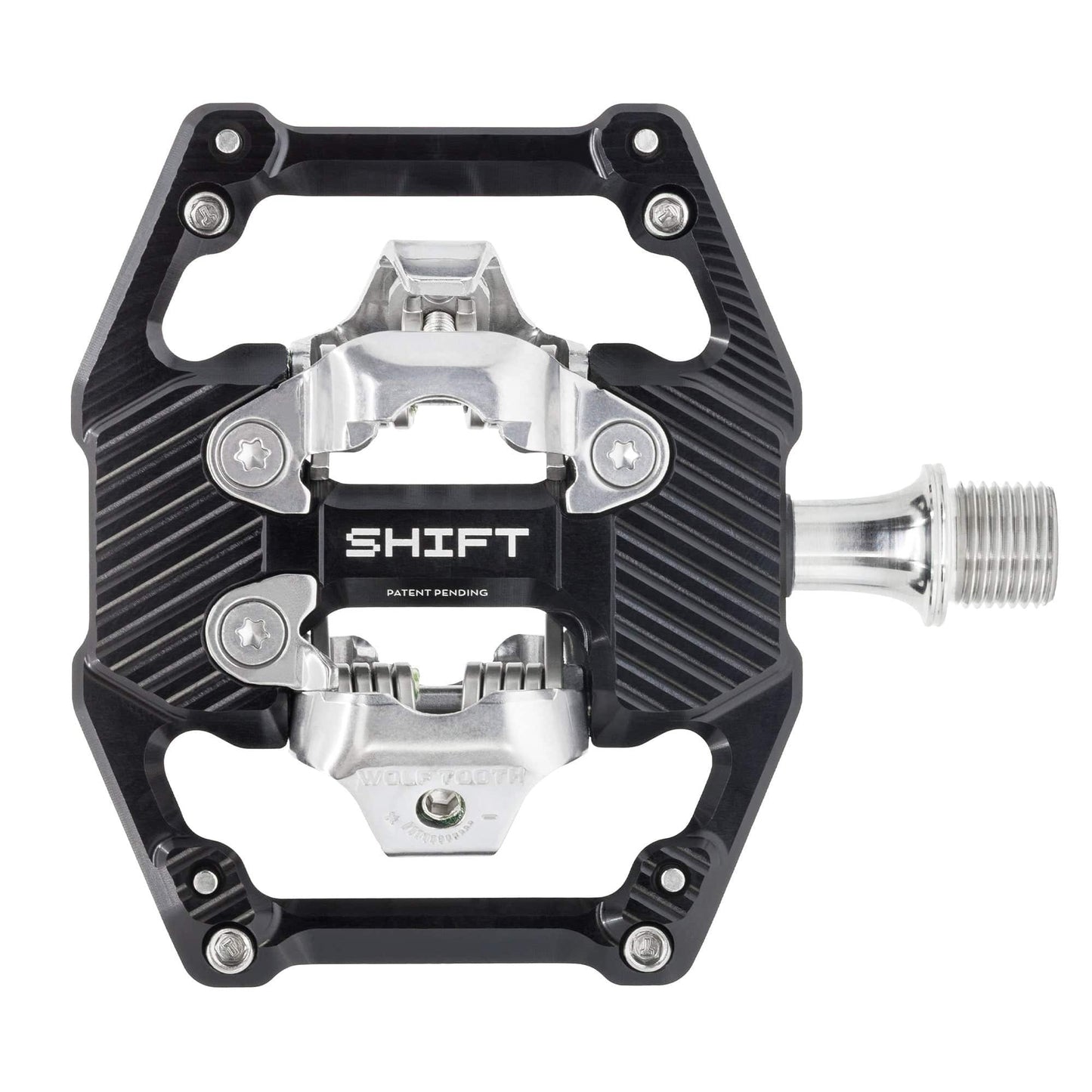 Pedali WOLF TOOTH GRAVITY CLIPLESS Nero