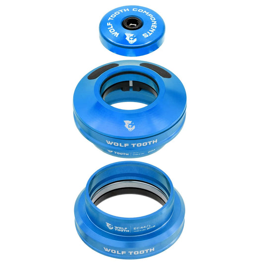 Jeu de Direction Externe WOLF TOOTH PREMIUM AERO EC44 Bleu