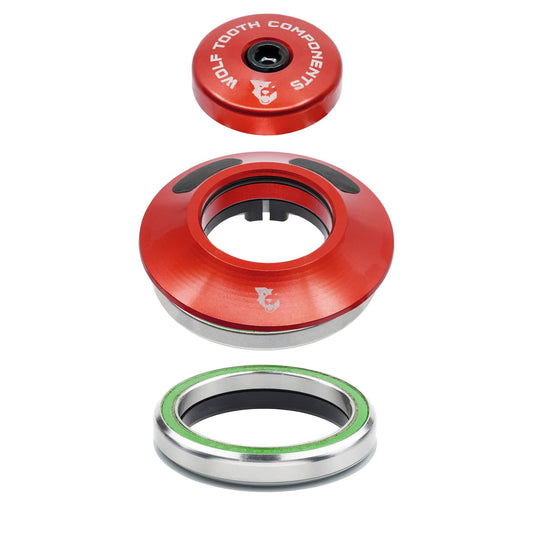 Jeu de Direction Intégré WOLF TOOTH PREMIUM AERO IS52 Rouge