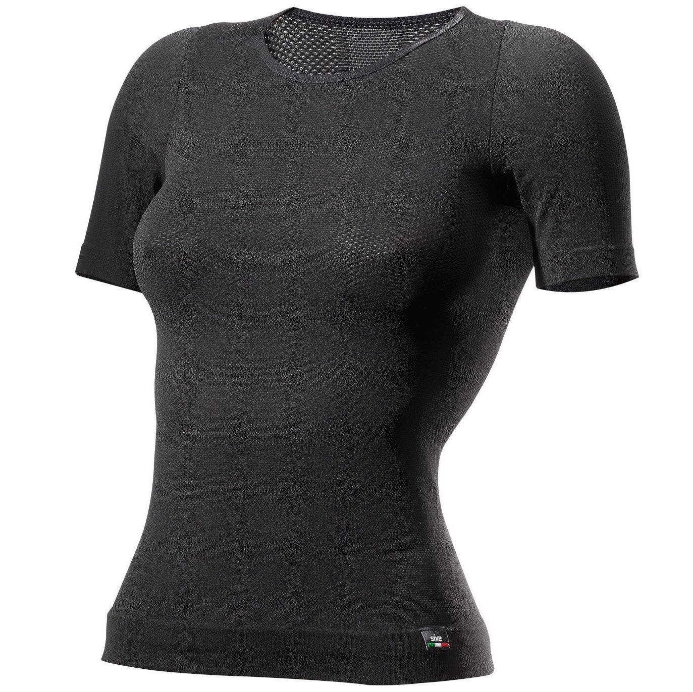 Sottomaglia SIXS FTS1 Donna Maniche Corte Nero