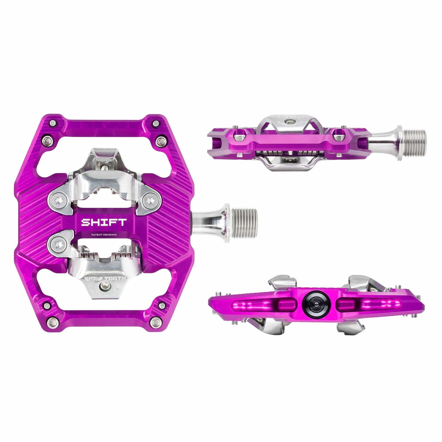 Pedaler WOLF TOOTH GRAVITY CLIPLESS Violet