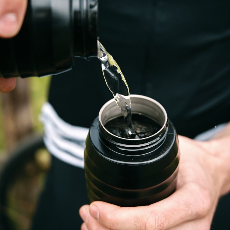 FIDLOCK TWIST X KEEGO -juomapullo (600 ml) Musta