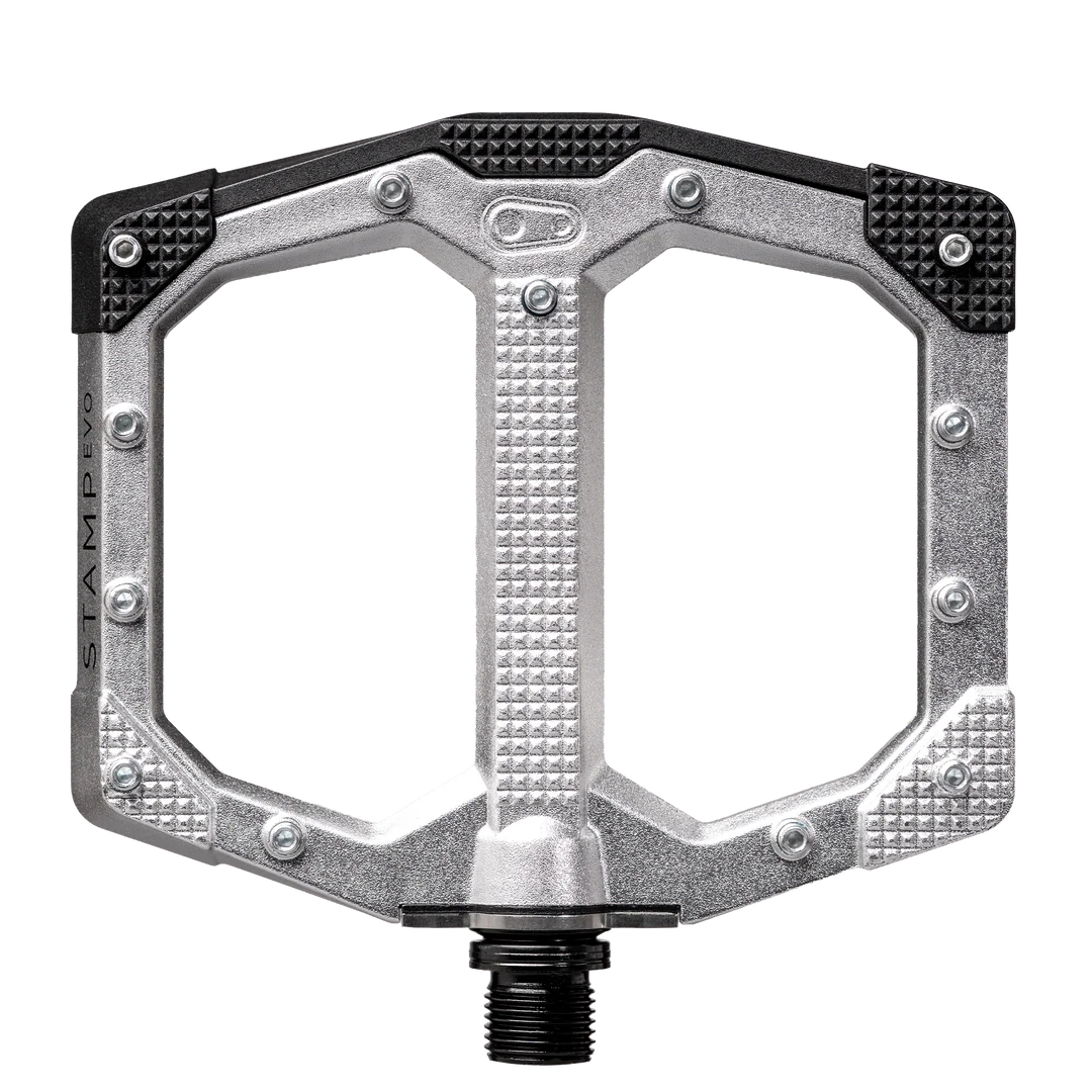 Pédales Plates CRANKBROTHERS STAMP EVO Small Argent