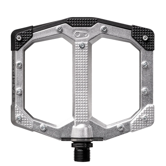 Pédales Plates CRANKBROTHERS STAMP EVO Small Argent