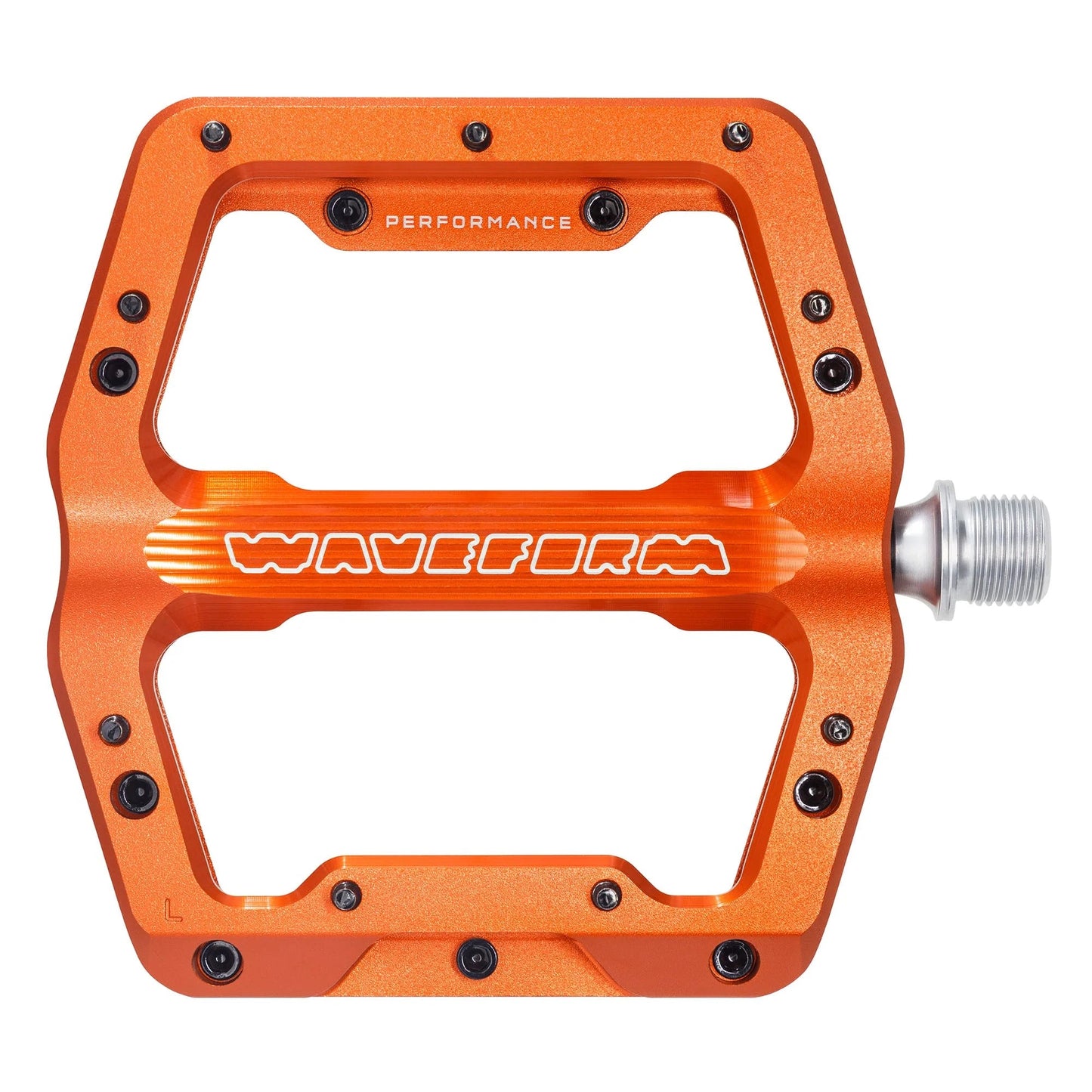 Pédales Plates WOLF TOOTH WAVEFORM PERFORMANCE Orange