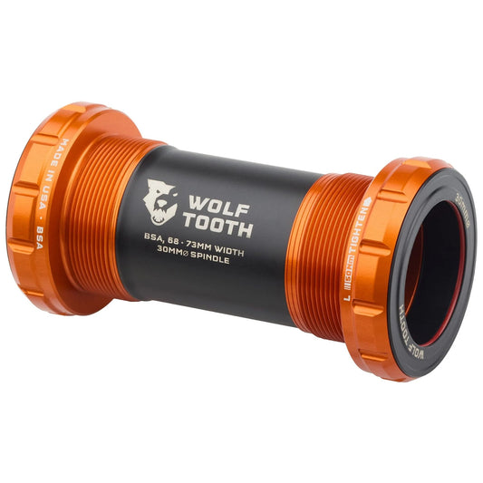 Boitier de Pédalier WOLFTOOTH BSA 24mm Orange