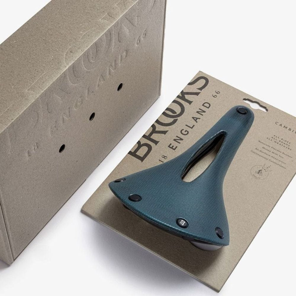 Sella BROOKS CAMBIUM C17 CARVED Blu