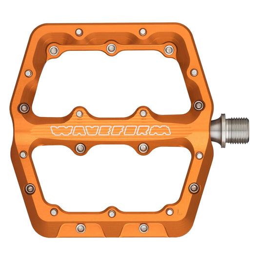 Pédales Plates WOLF TOOTH WAVEFORM Large Orange