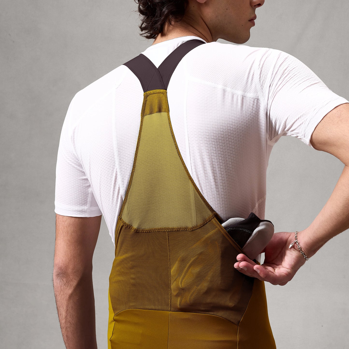 Culote Corto con Tirantes ENDURA ALLTRACK RIDE Bronce
