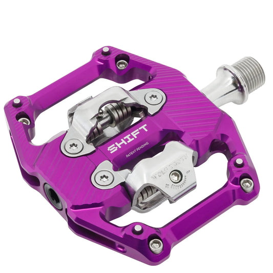 Pédales WOLF TOOTH GRAVITY CLIPLESS Violet