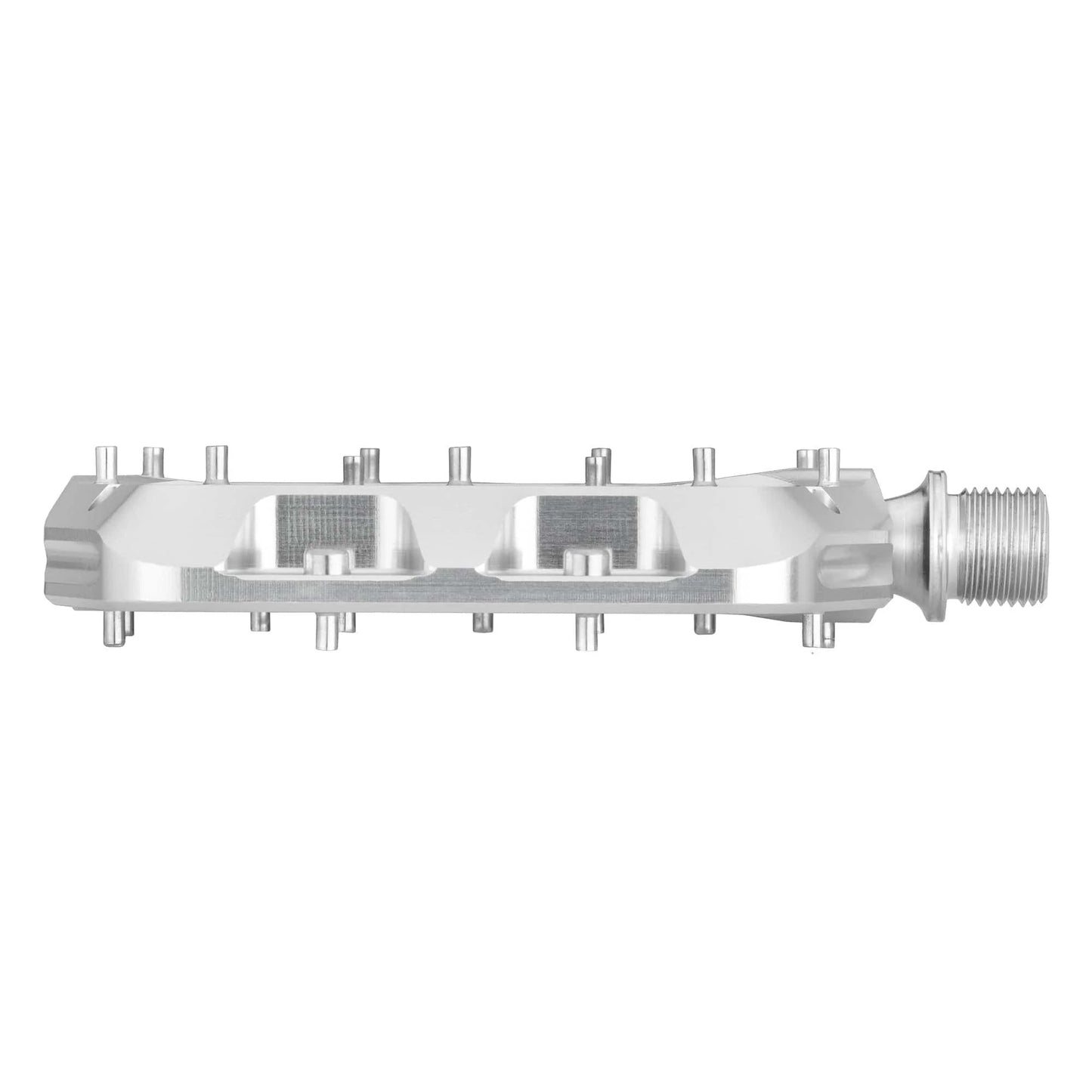Pédales Plates WOLF TOOTH WAVEFORM Large Argent
