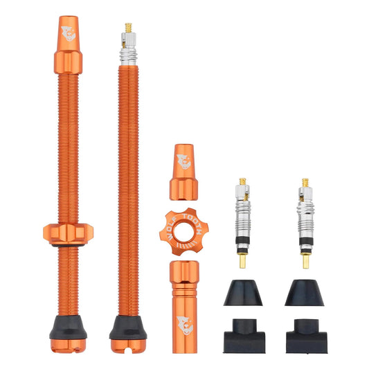 Lot de 2 Valves Tubeless WOLF TOOTH Orange