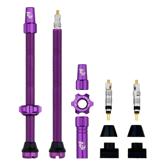 Lot de 2 Valves Tubeless WOLF TOOTH Violet
