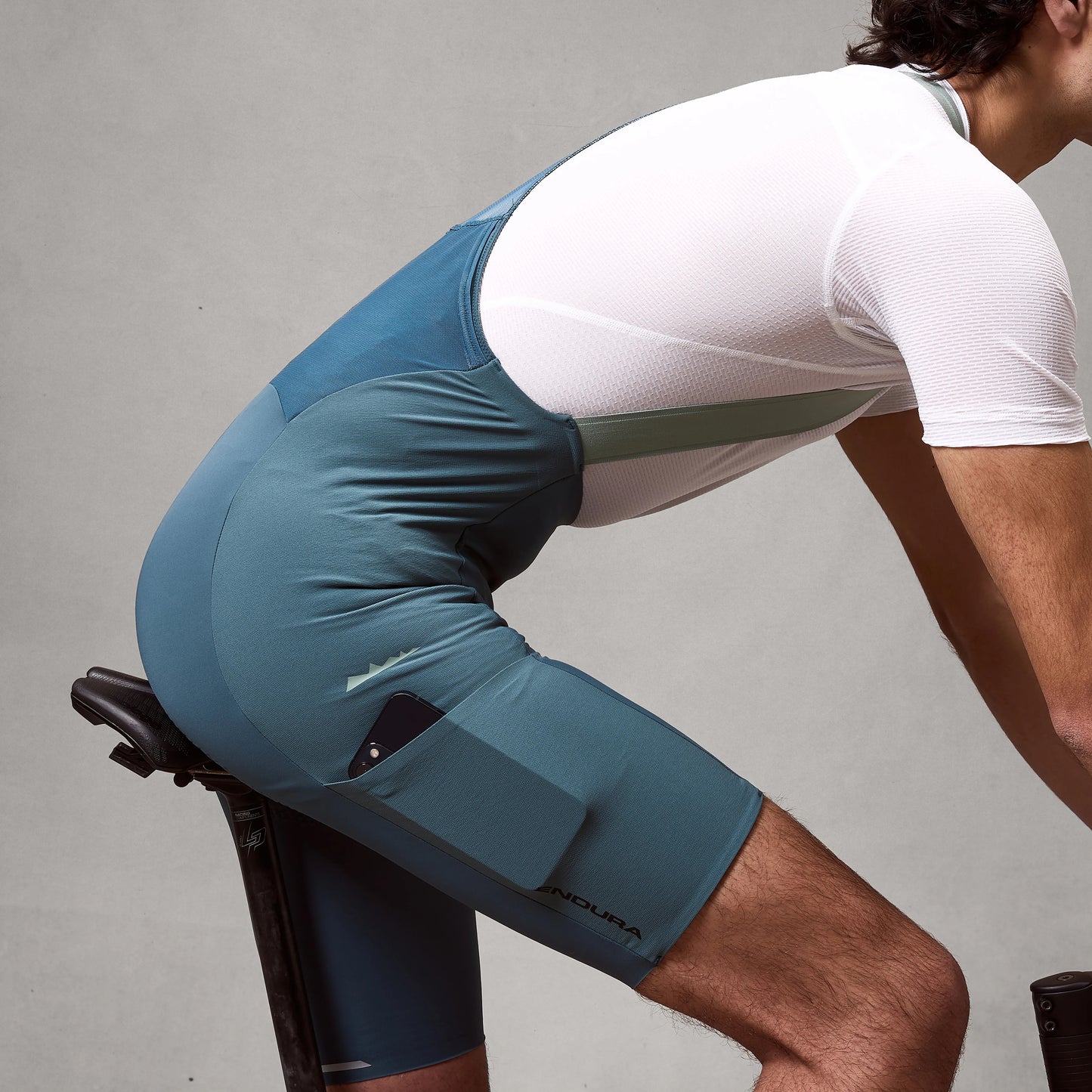 ENDURA ALLTRACK RIDE Lyhyet Henkselipyöräilyhousut Teal