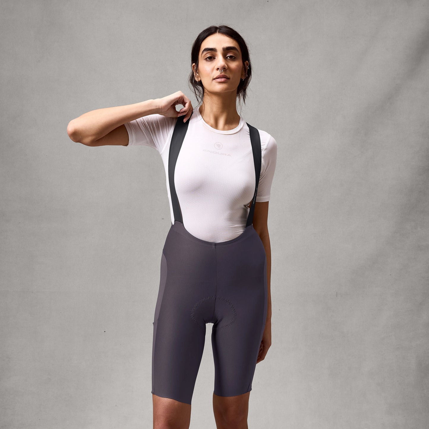 ENDURA ALLTRACK RIDE bibshorts til kvinder kulsort grå