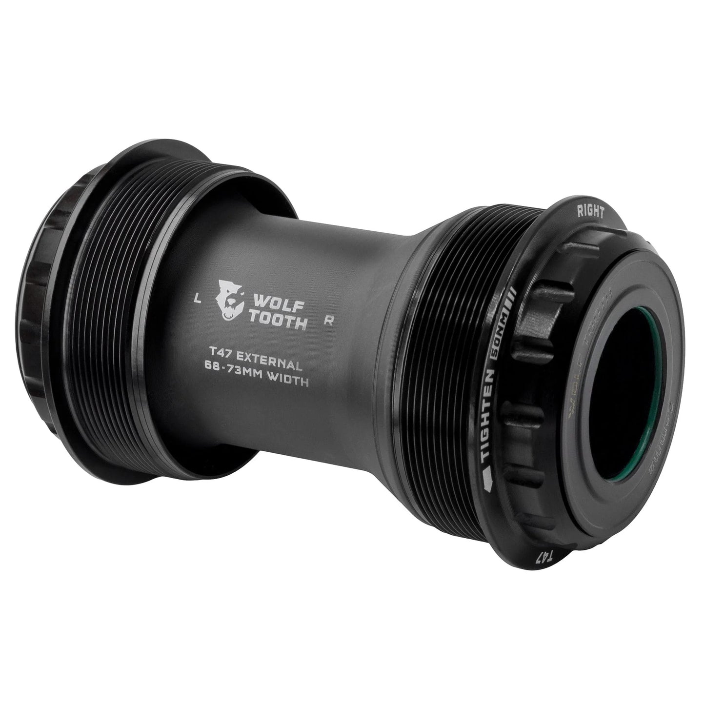 WOLFTOOTH T47 External Bottom Bracket 24mm Black