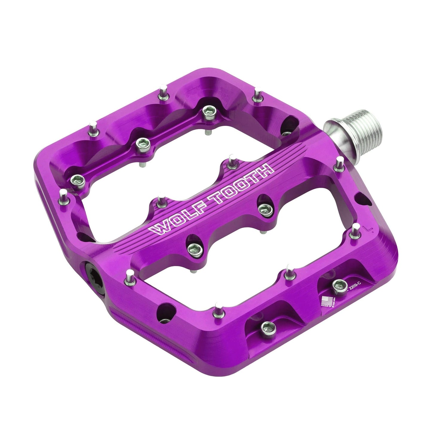 Pédales Plates WOLF TOOTH WAVEFORM Large Violet