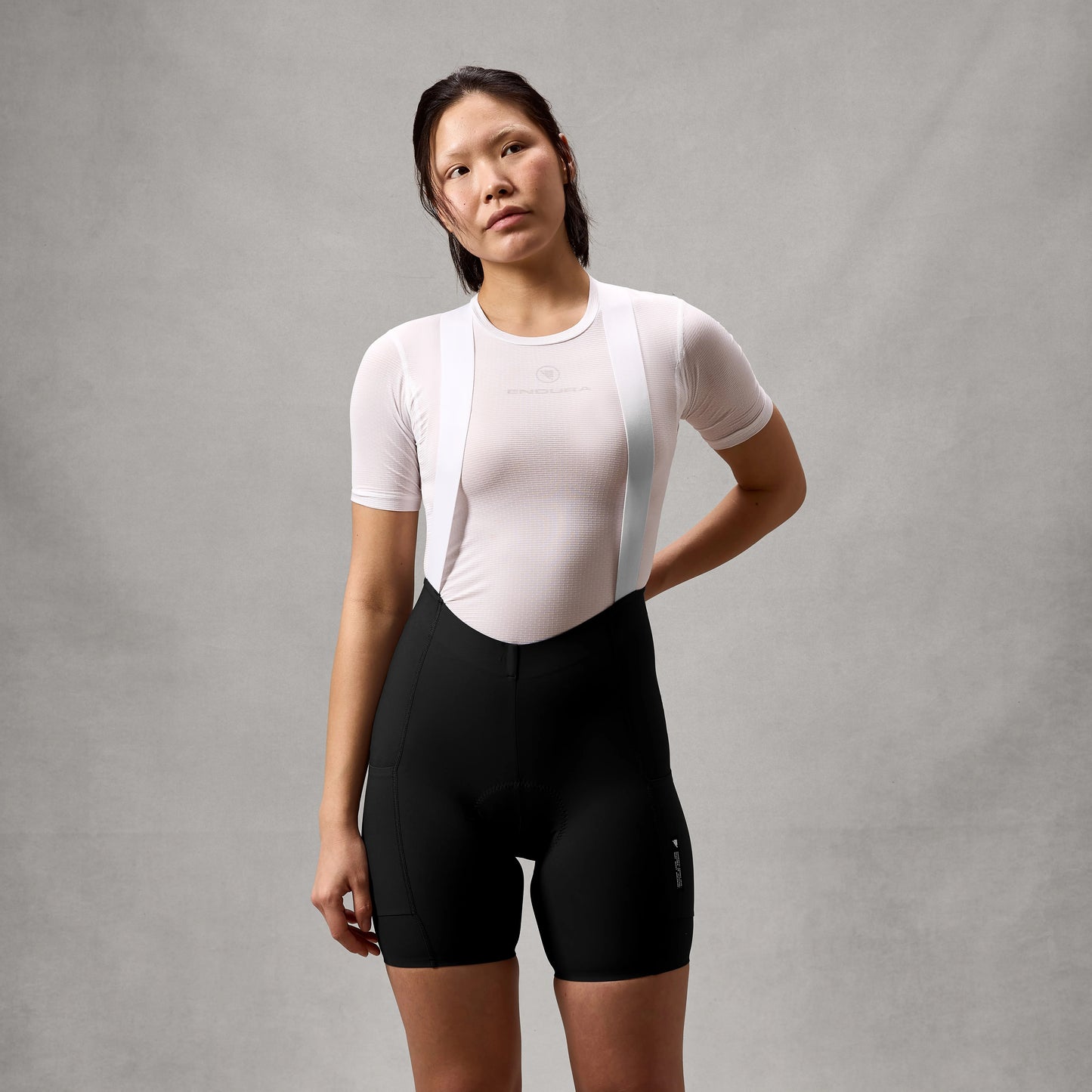 Cuissard Court à Bretelles ENDURA LOOP Femme Noir