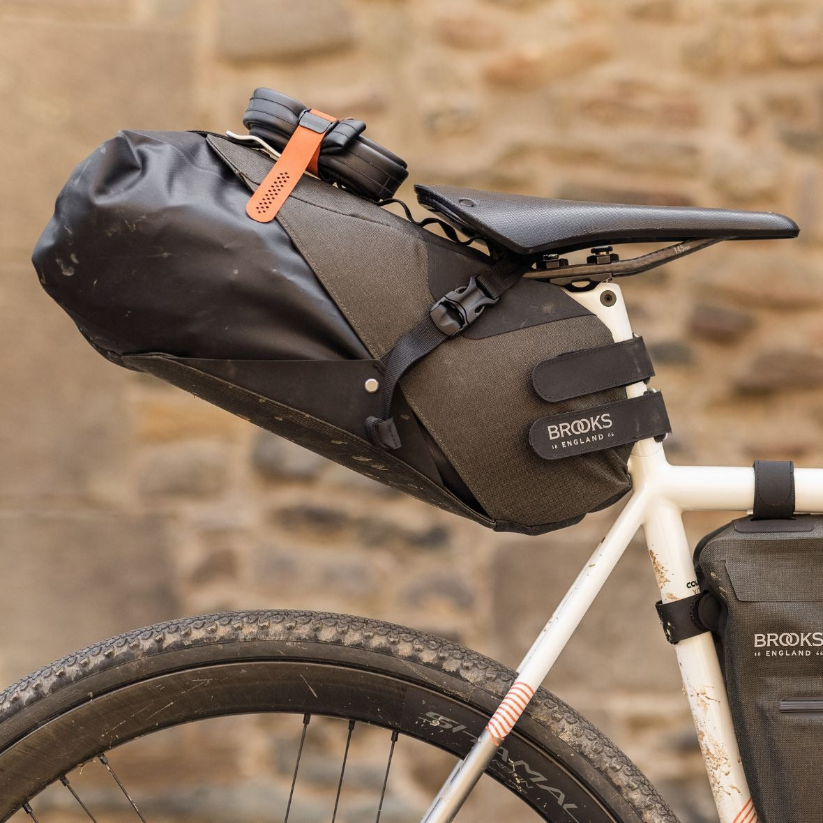 Saddeltaske BROOKS SCAPE Grøn