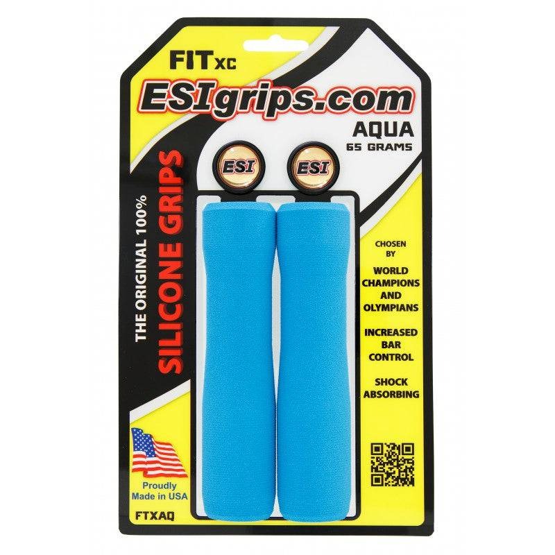 Grips ESI FIT XC (EXTRA CHUNKY/CHUNKY COMBO) 130 mm Blu