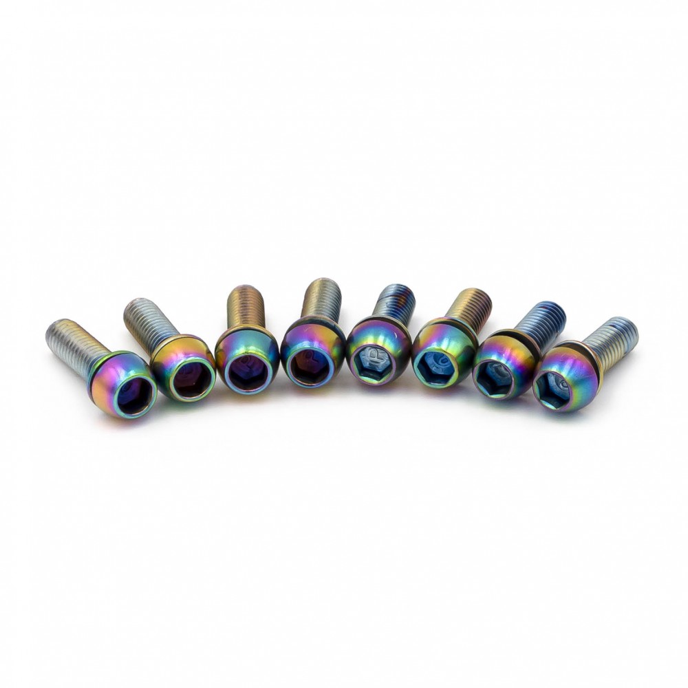 TITLE DM1 Frempind Skruesæt Oil Slick (x8)