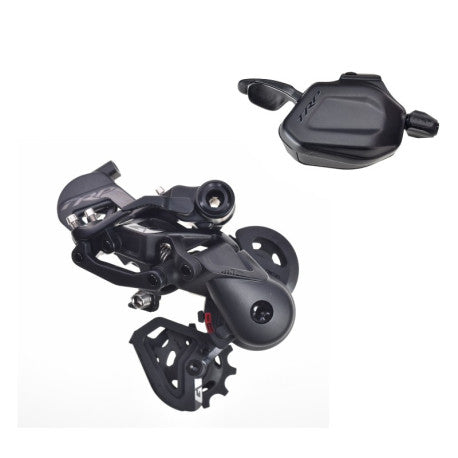 Derailjeur- og Shifter-kit TRP DH7 7V Sort