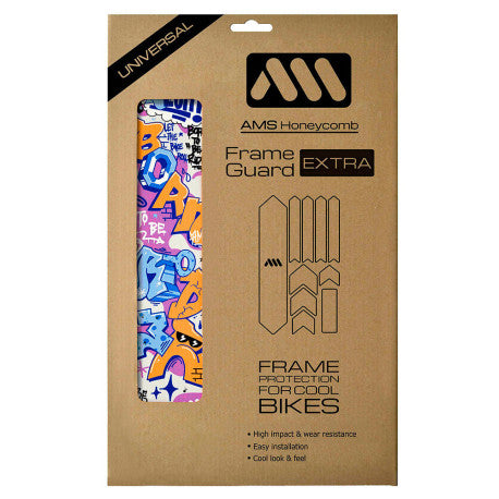 Adhesive Frame Protection ALL MOUNTAIN STYLE EXTRA Born to Be Rider Blue