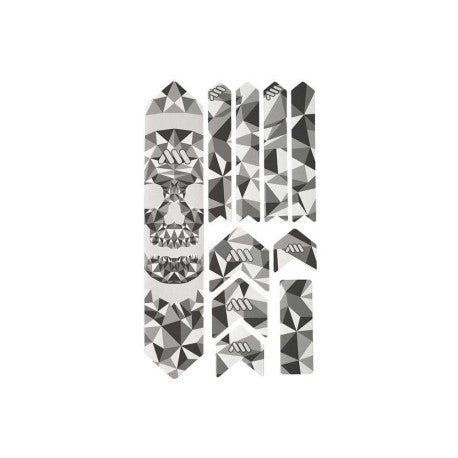 Protection Adhésive pour Cadre ALL MOUNTAIN STYLE EXTRA Fractal Skull