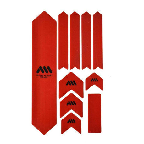 Proteção Adesiva para Quadro ALL MOUNTAIN STYLE EXTRA Vermelho