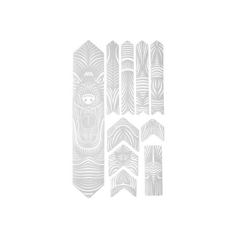 Protección Adhesiva para Cuadro ALL MOUNTAIN STYLE EXTRA Bear Blanco