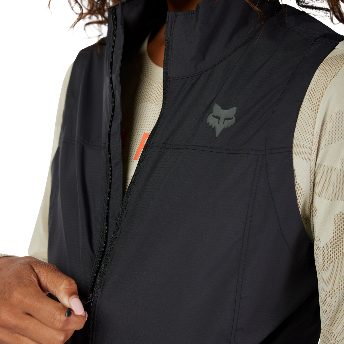 FOX RANGER WIND Damen-Weste Schwarz 2026 – Ansicht 7