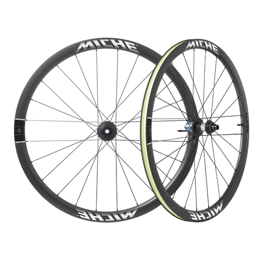 Paire de Roues MICHE KLEOS RD 36 Tubeless Ready (Center Lock) Team Edition