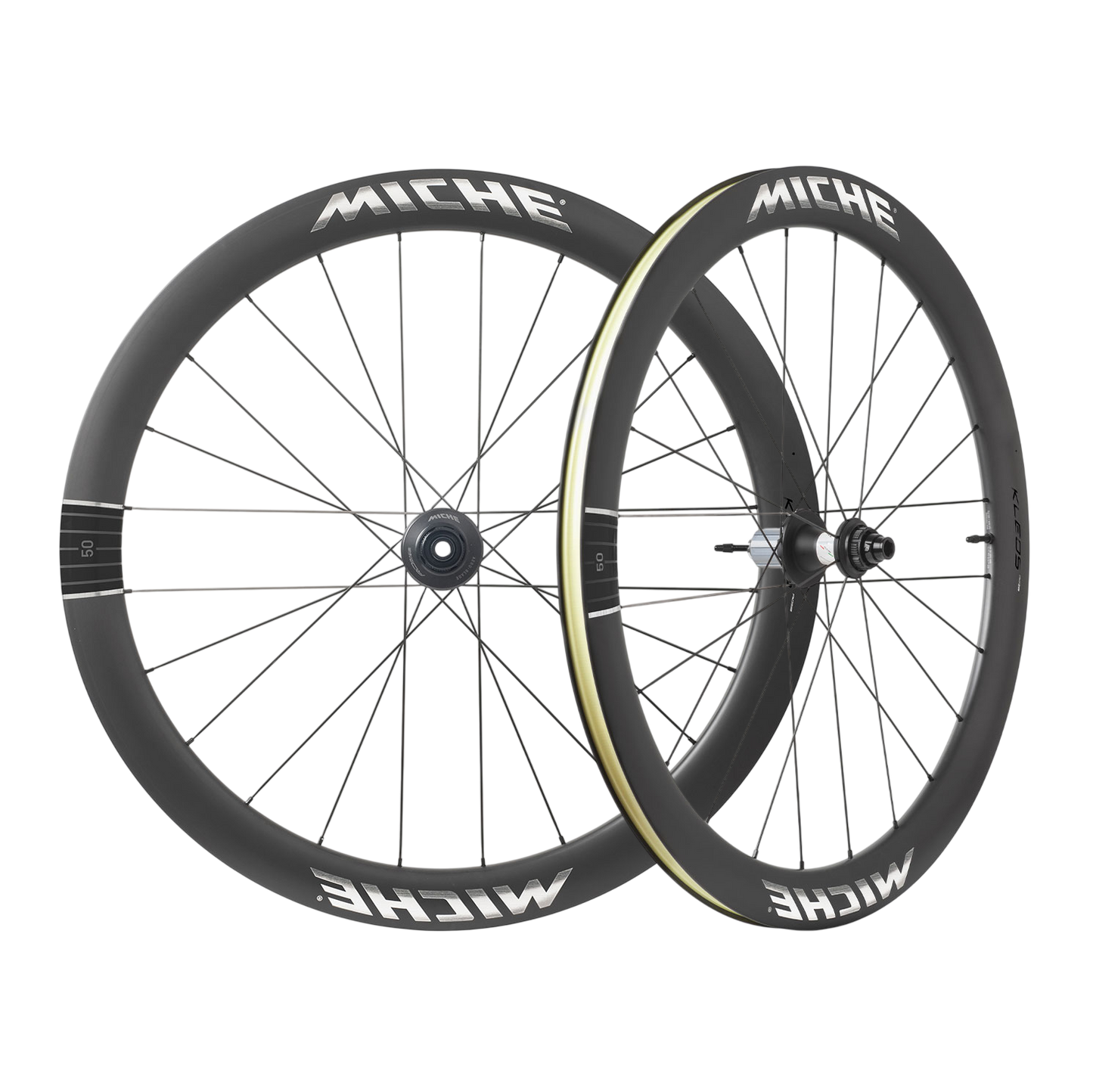 Paire de Roues MICHE KLEOS RD 50 Tubeless Ready (Center Lock) Team Edition