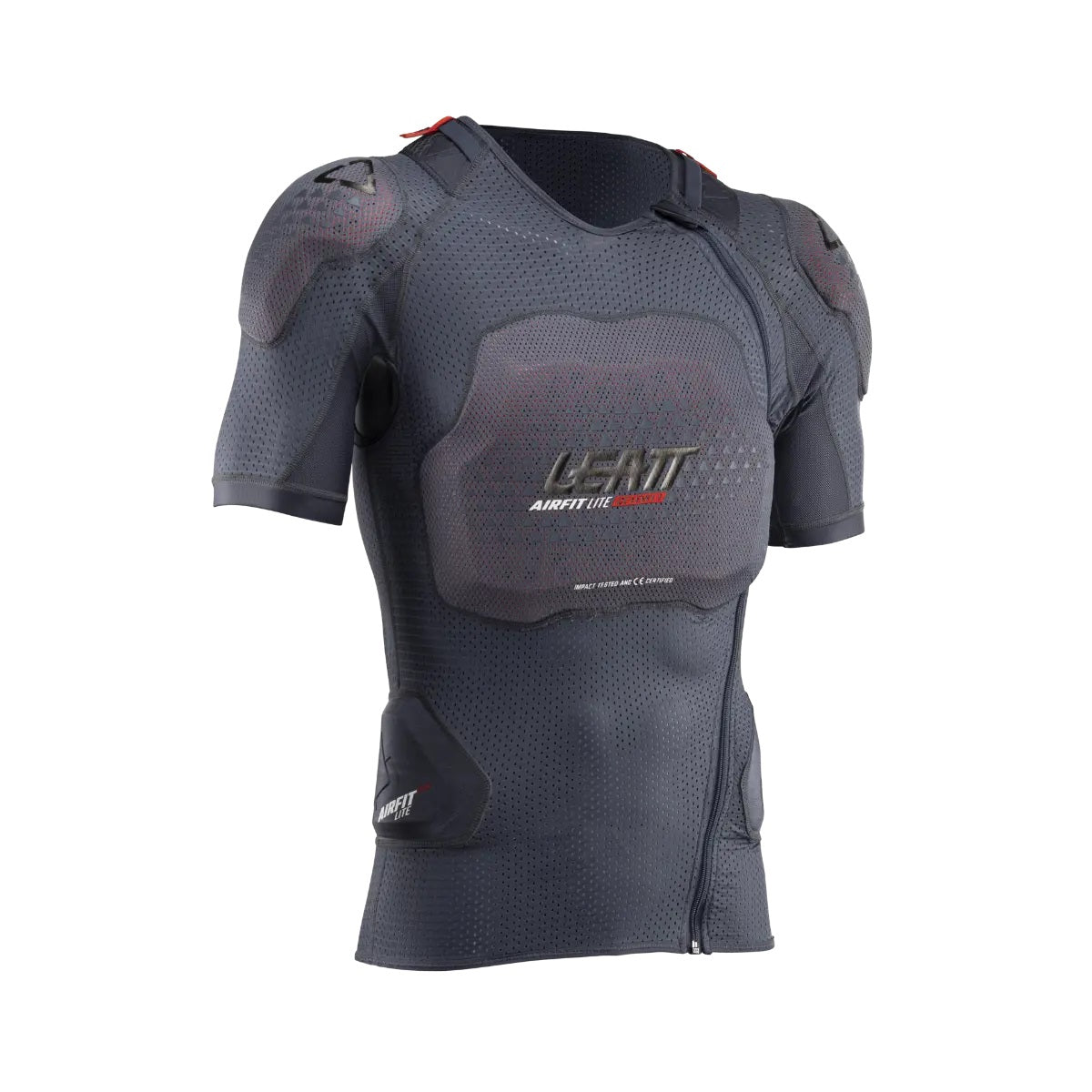 Schutzgilet LEATT BODY TEE 3DF AIRFIT LITE EVO Schwarz
