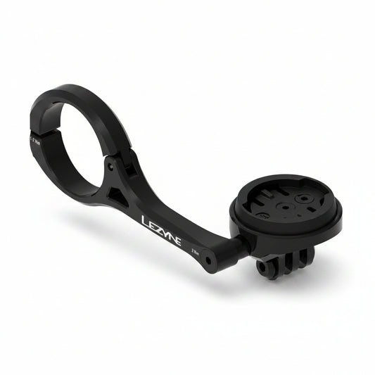 Support de Cintre LEZYNE pour GPS/Éclairage GARMIN/WAHOO/LEZYNE Noir