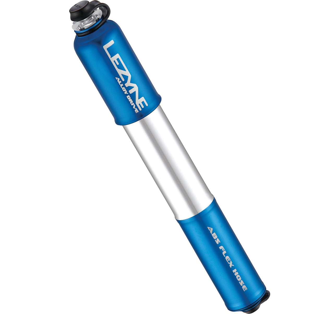LEZYNE CNC ALLOY DRIVE håndpumpe, blå