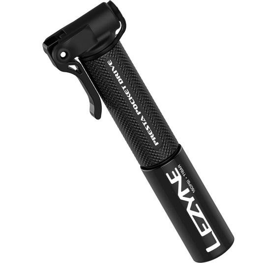Ručná pumpa LEZYNE PRESTA POCKET DRIVE čierna
