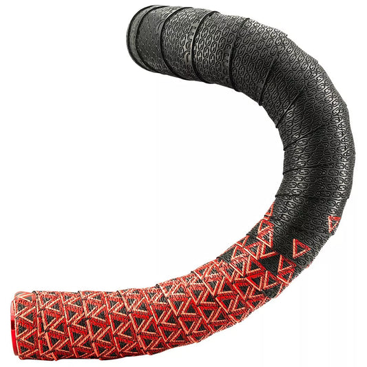 Ruban de cintre DEDA LOOP + END-PLUG Noir/Rouge