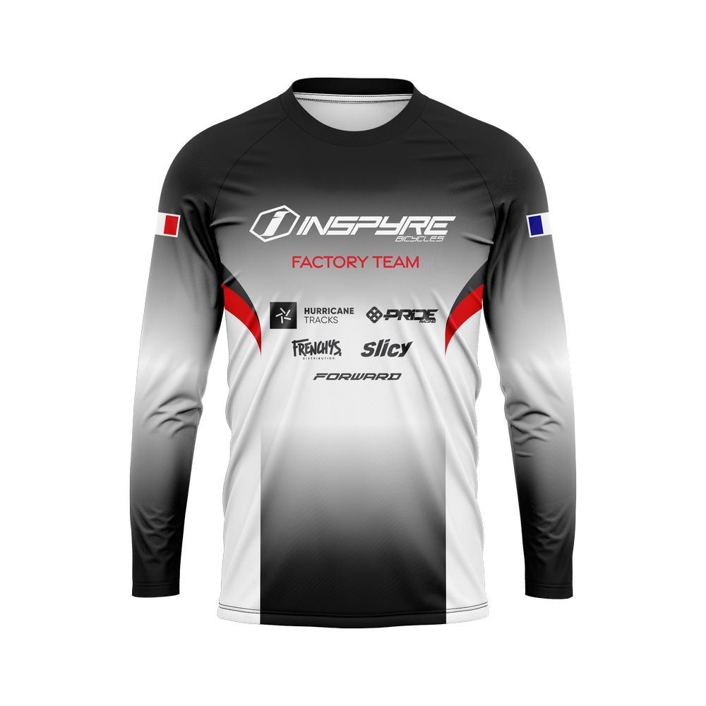 INSPYRE langærmet Team Replica Ragot Richard trøje