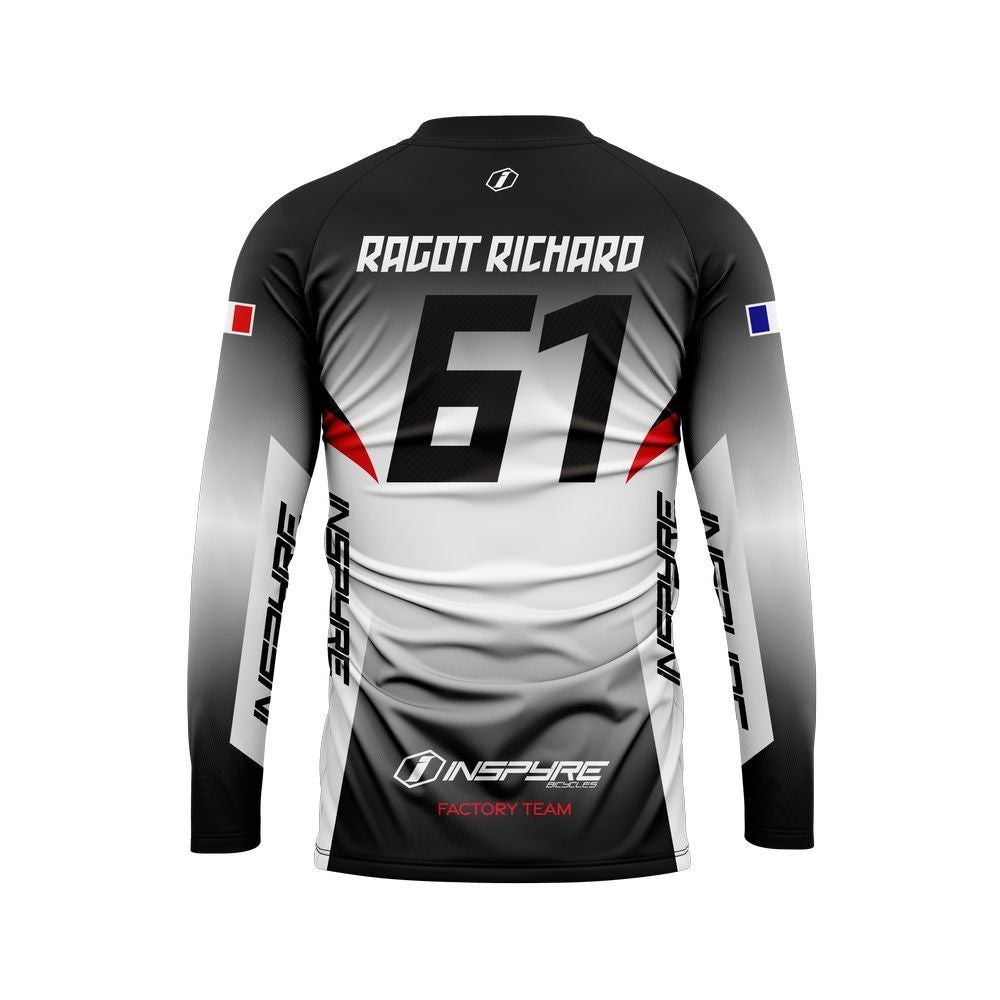 INSPYRE langærmet Team Replica Ragot Richard trøje