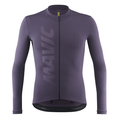 MAVIC AKSIUM THERMO Long Sleeve Jersey Purple