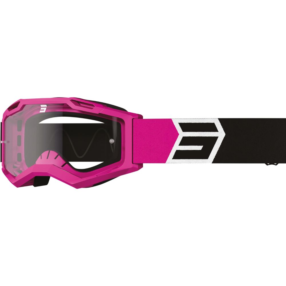 Shot Assault 2.0 Solar Rhodamine Red matte goggles