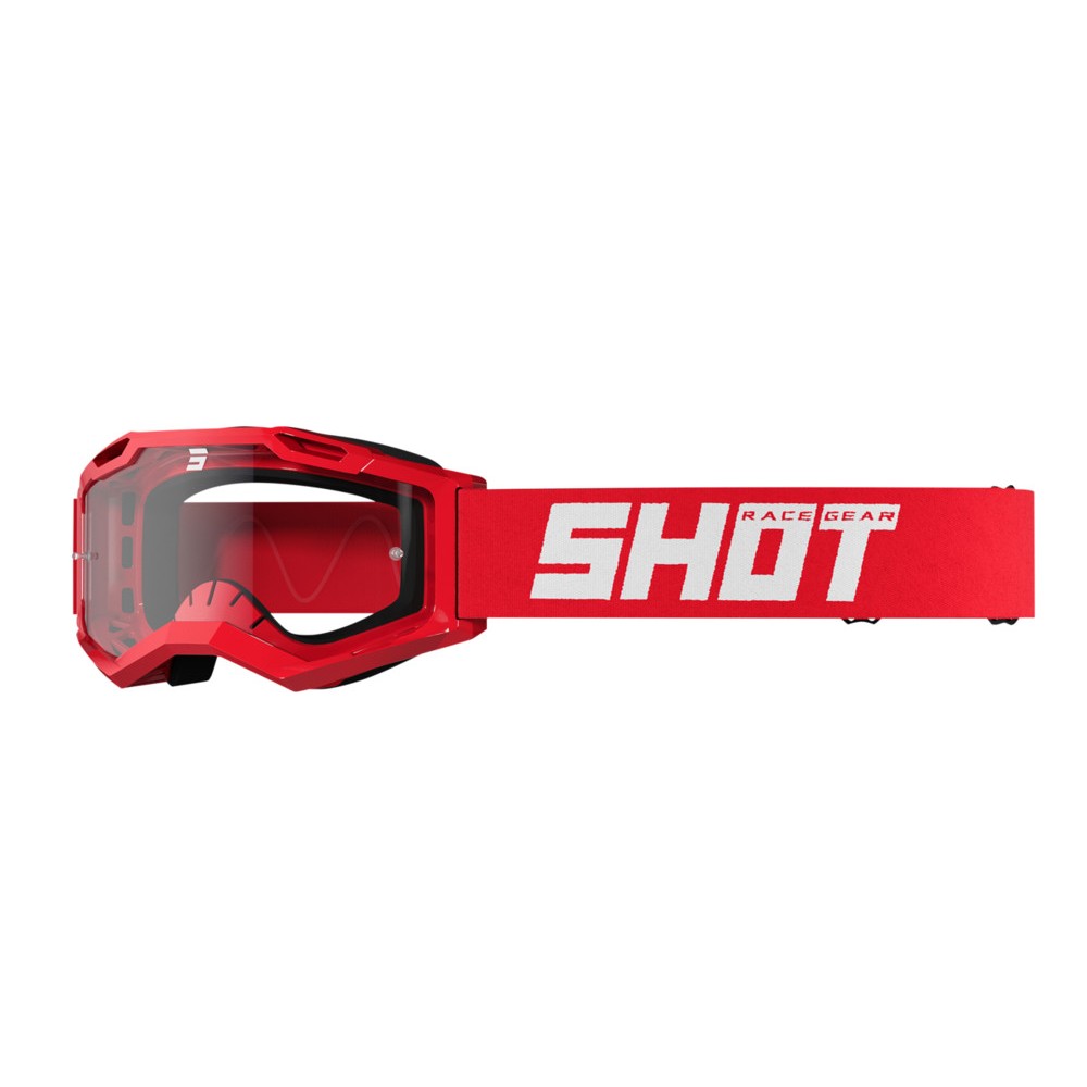 Shot Assault 2.0 Solid maske rød blank