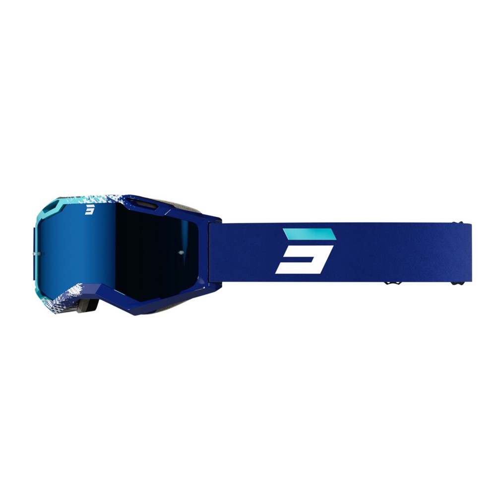 Shot Iris 2.0 Fusion blå blank maske