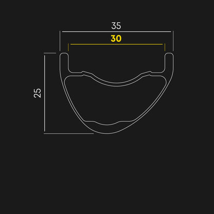 Rueda delantera MAVIC CROSSMAX ULTIMATE 29" 15x110mm Boost