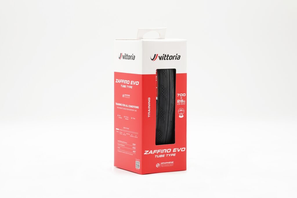 Pneu VITTORIA ZAFFIRO EVO V Graphene G2.0 700c TubeType Noir