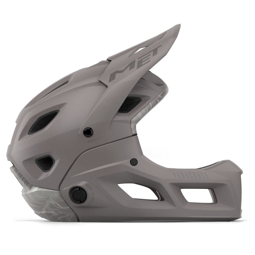 Casque VTT MET PARACHUTE MCR MIPS Gris Mat