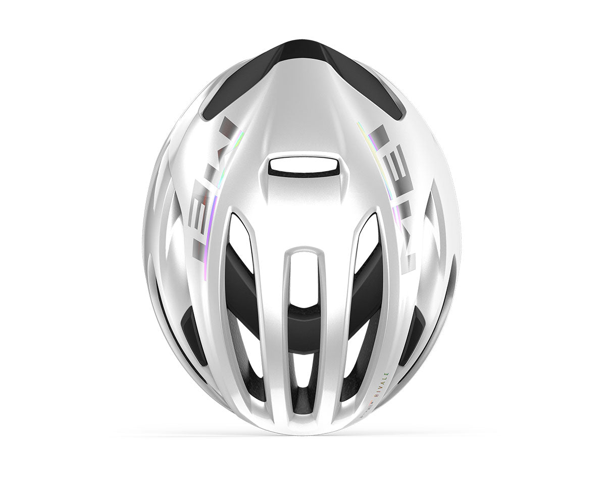 Casque Route MET RIVALE MIPS Blanc Glossy