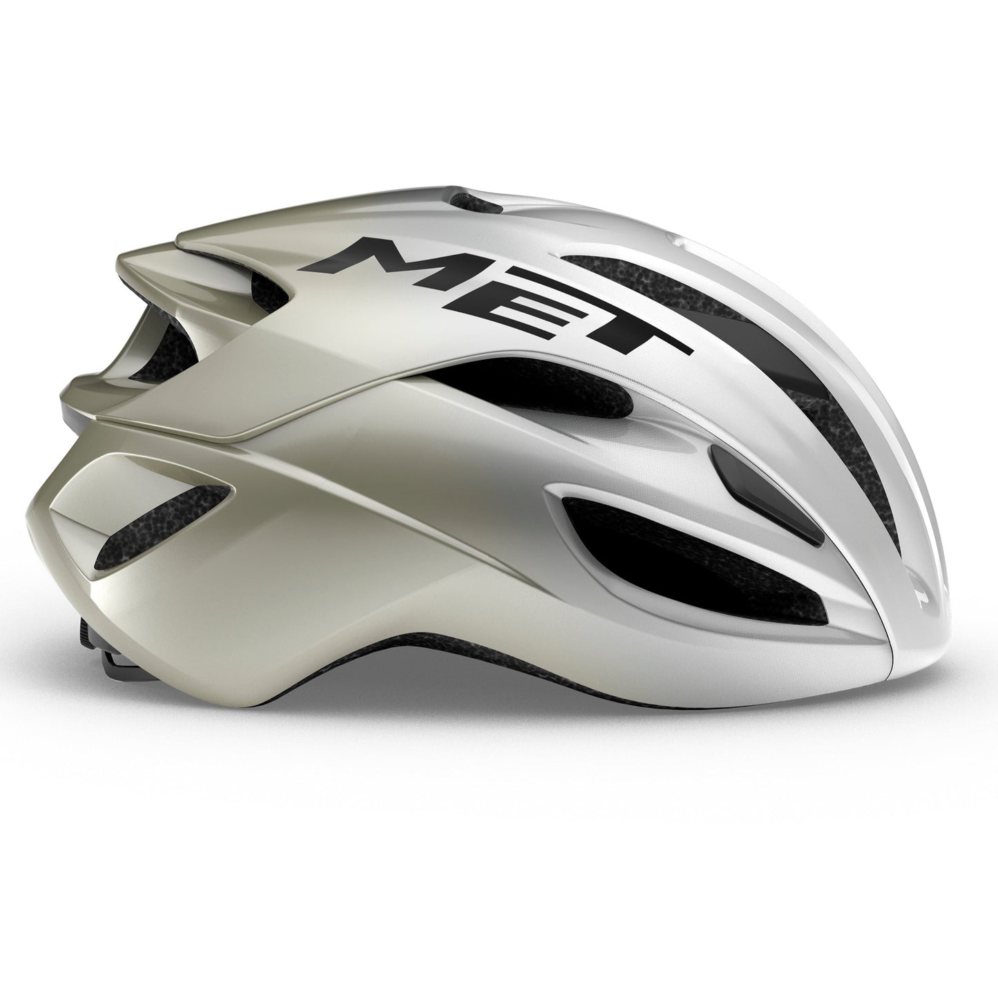 Casque Route MET RIVALE MIPS Gris Argent