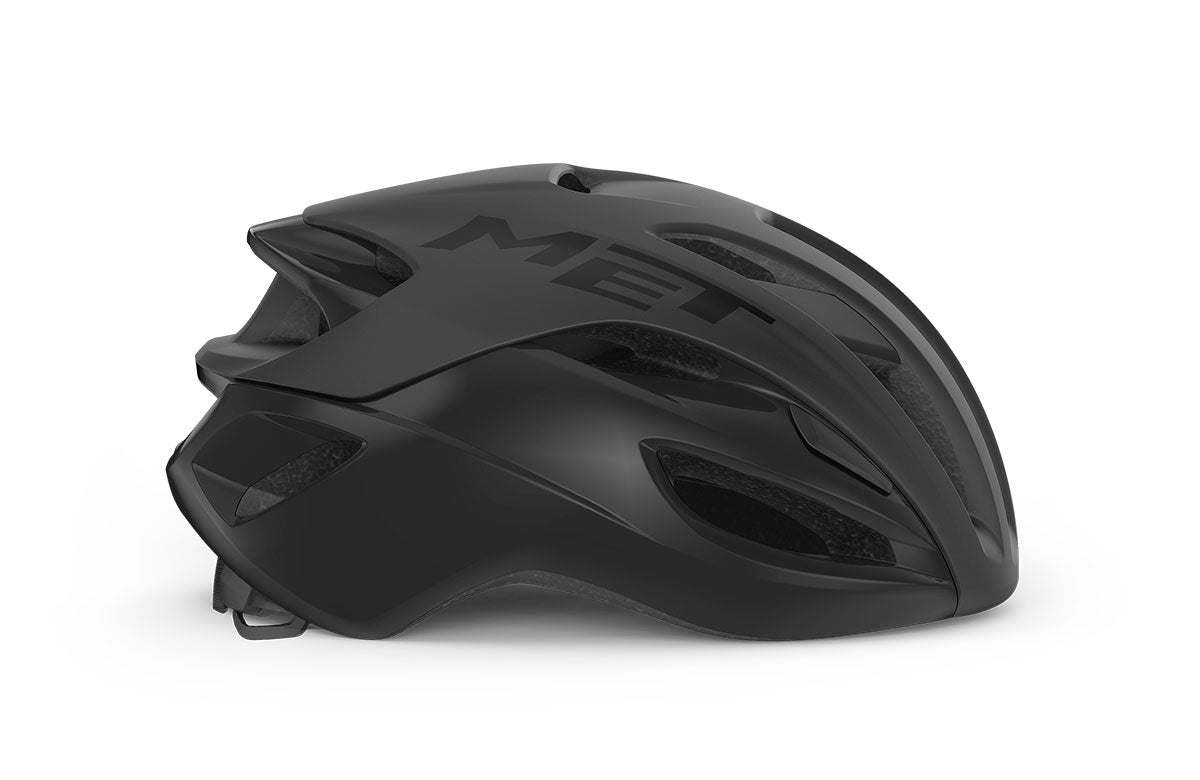 Casque Route MET RIVALE MIPS Noir Mat Glossy